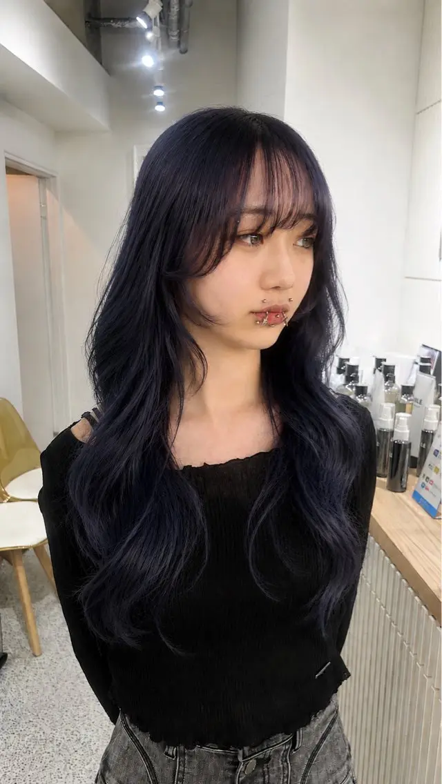 ロング ミサキ🎀ピンク🩷 ミルクティー🤎のヘアスタイル