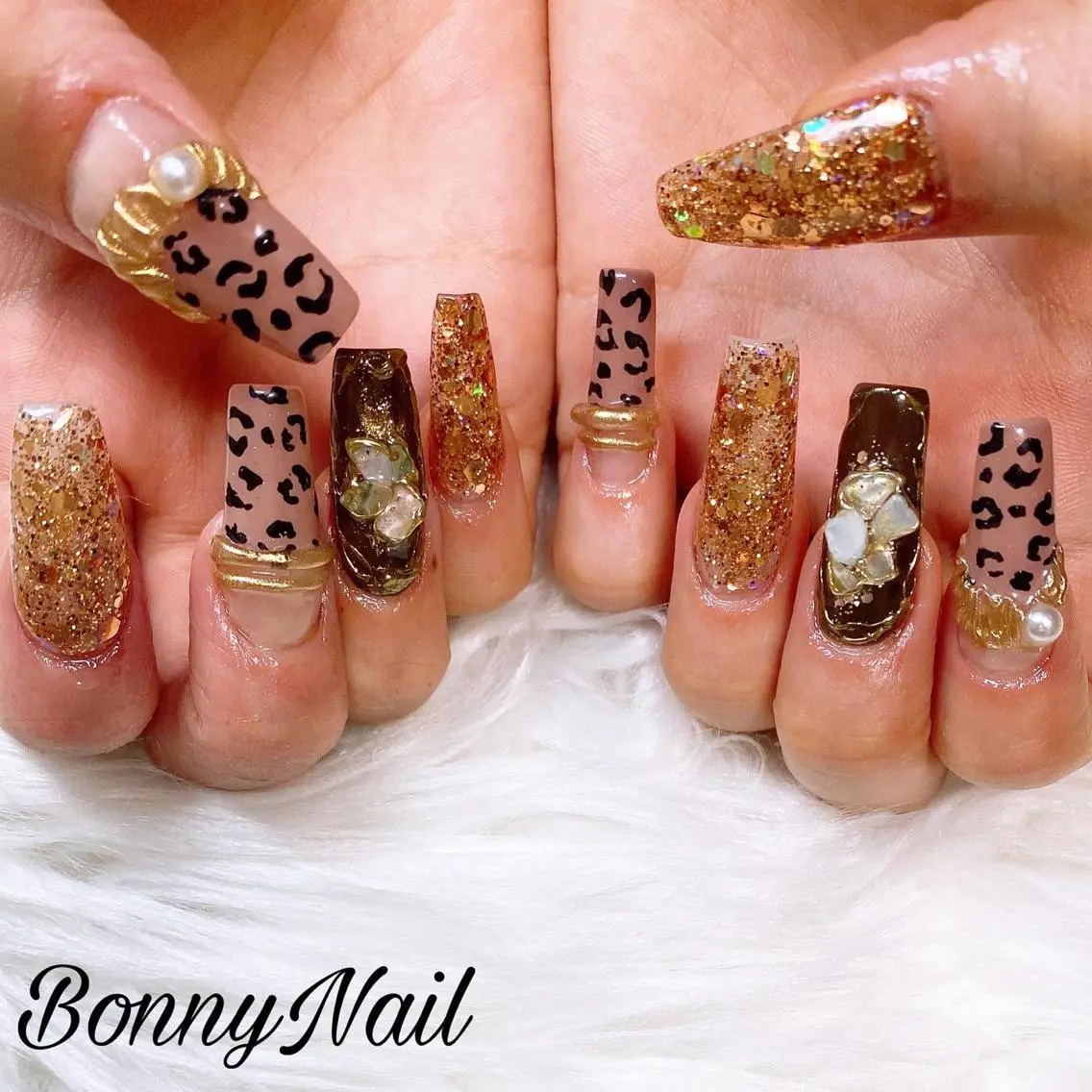 ネイル スカルプネイル Bonny Nailのネイルデザイン