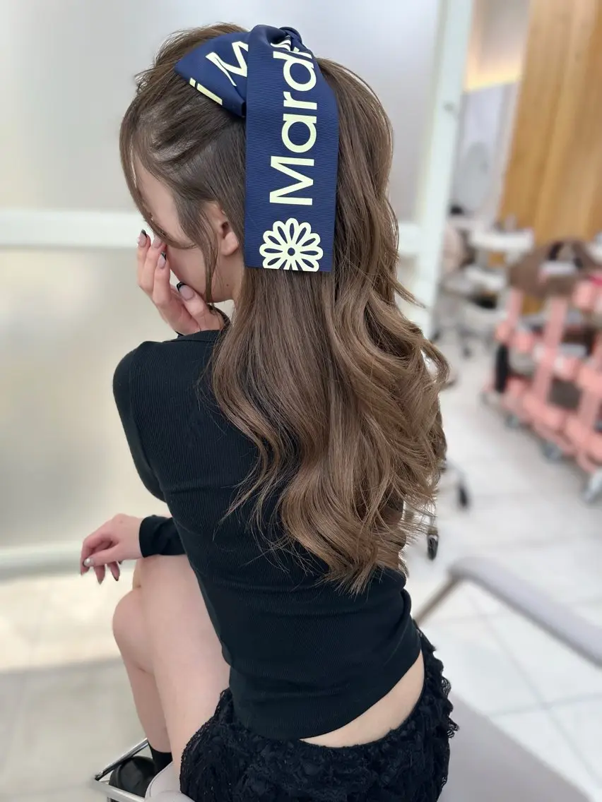ロング oto🤍×美髪× ゆるふわレイヤーのヘアスタイル