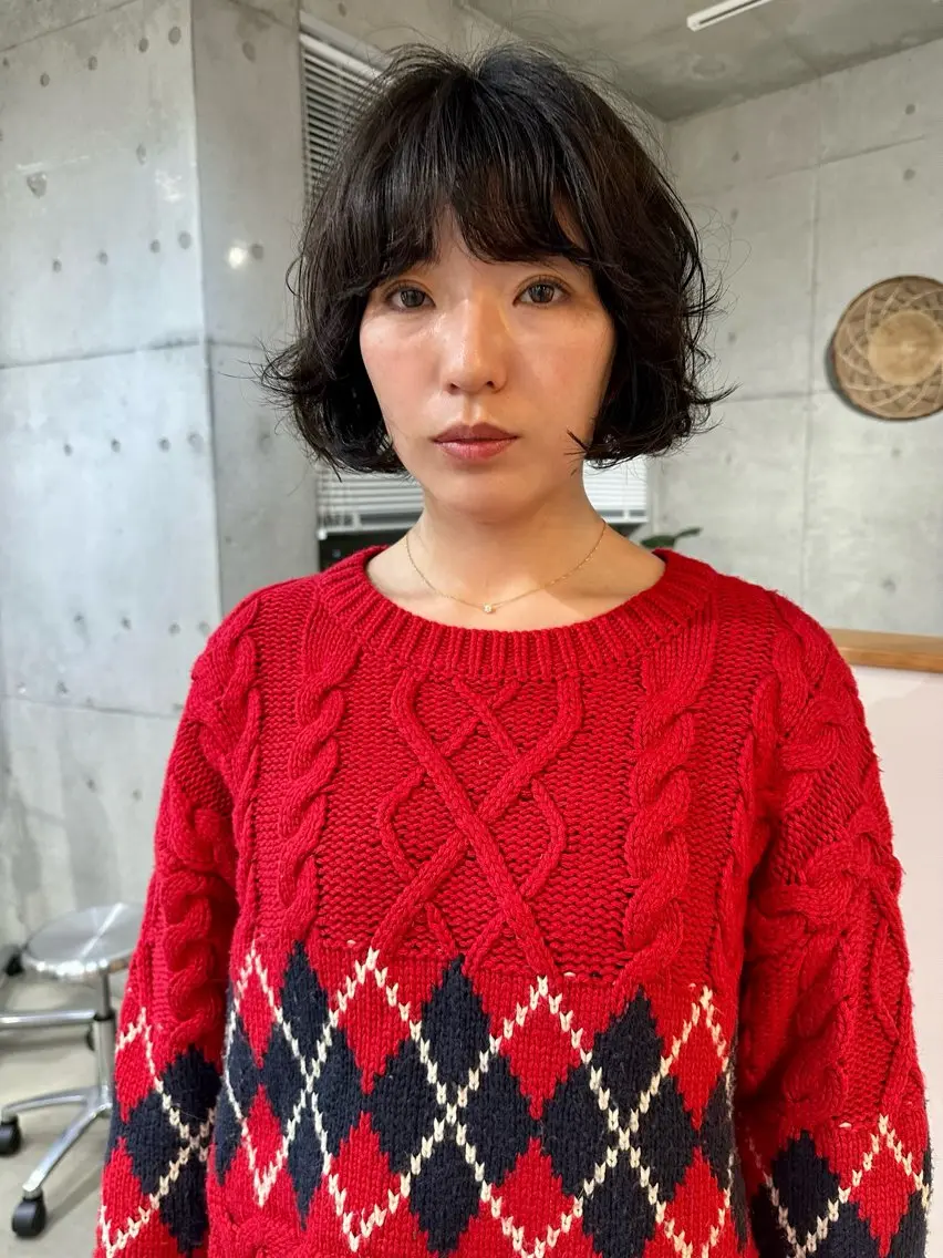 💠カット+コールドパーマ💠の写真