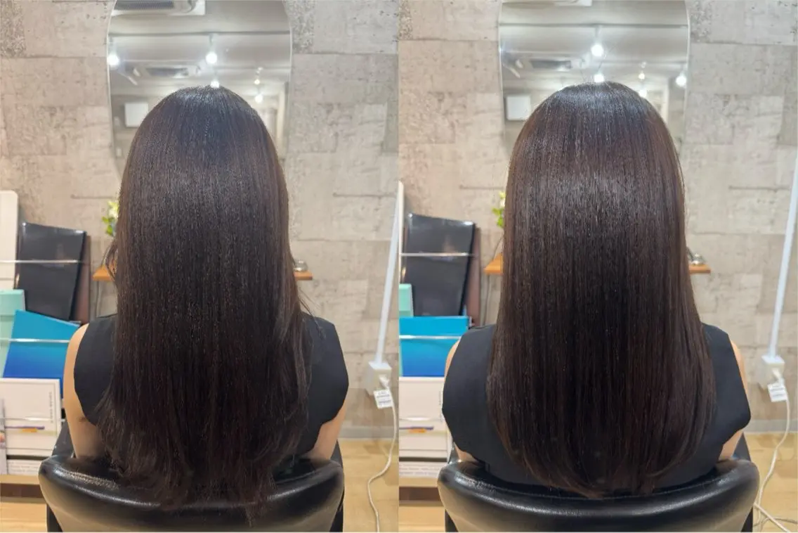 ロング カット ヘッドスパ Garden 浅草蔵前のヘアスタイル