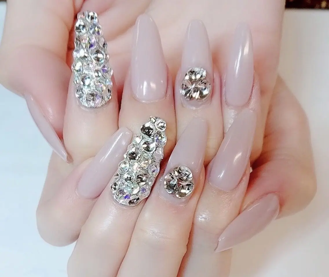 ネイル ハンドネイル 🦋YU810 ナチュラル専門店🦋のネイルデザイン