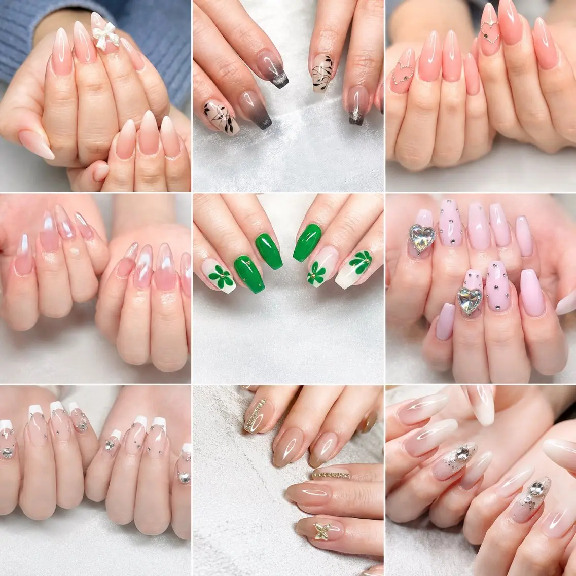 ネイル 韓国ネイル 持ち込み シンプルネイル ワンホンネイル ハンドネイル Salon Mori🌸のネイルデザイン