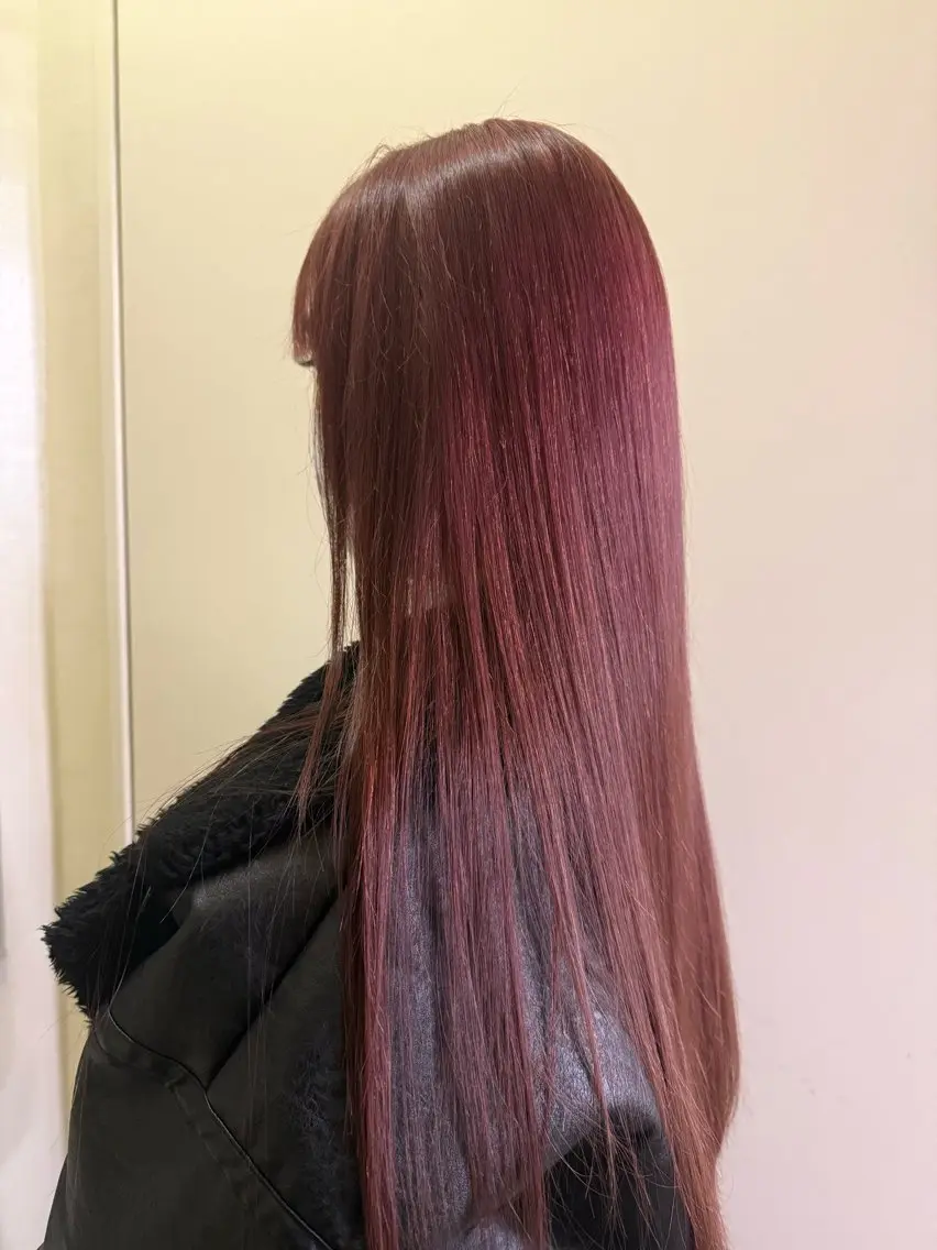 【トリートメント付き🌟🌟🌟】リタッチ + カラー + トリートメント 🎀🎀🎀の写真
