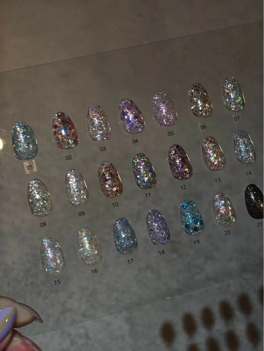 ネイル ジェルネイル ラメ(グリッター) 🧸 さとう￤nailのネイルデザイン