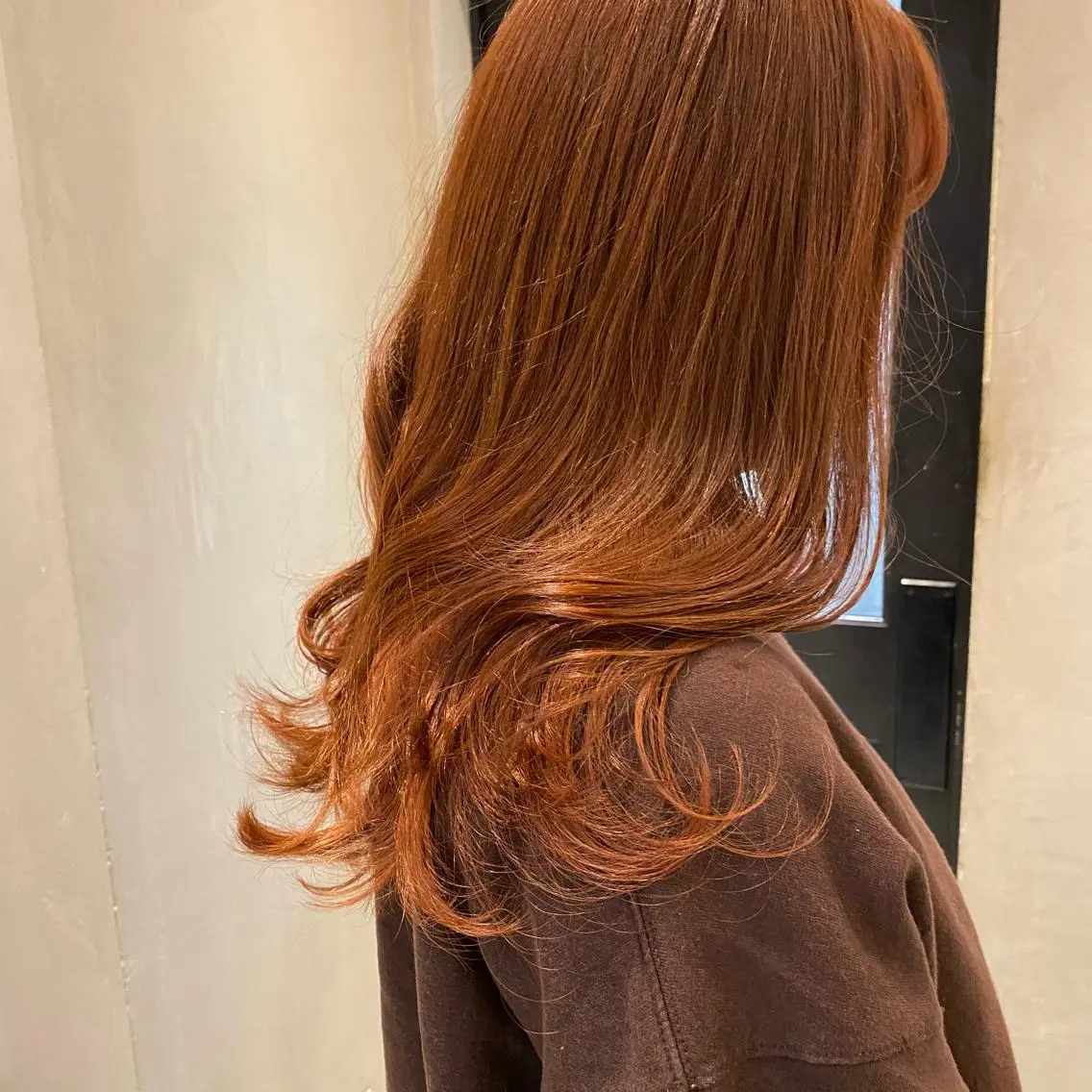 セミロング カット ヘアカラー トリートメント 新宿/顔周りカット +レイヤー＝しずく♩のヘアスタイル