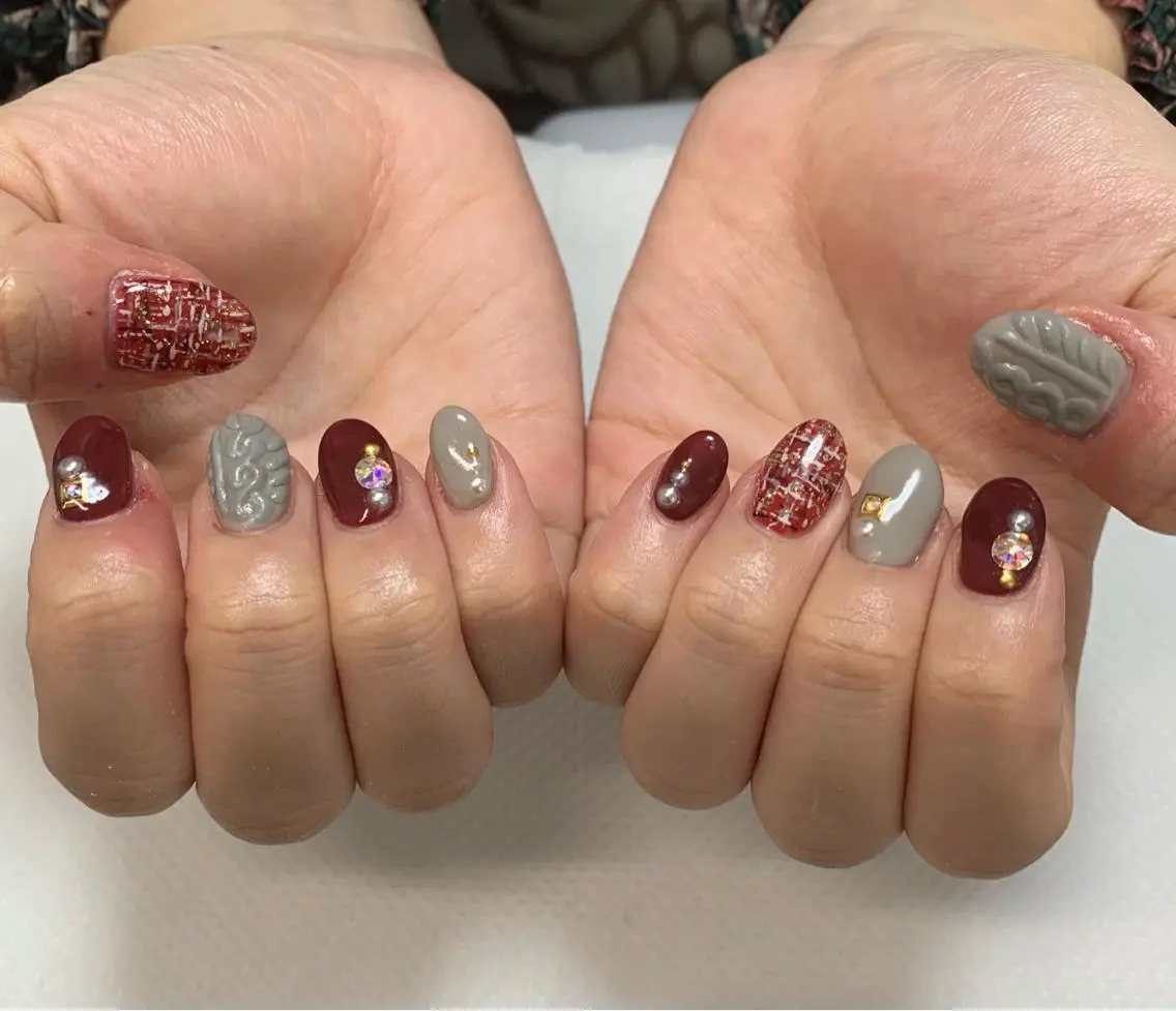 ネイル 長さ出し nail M&Tのネイルデザイン