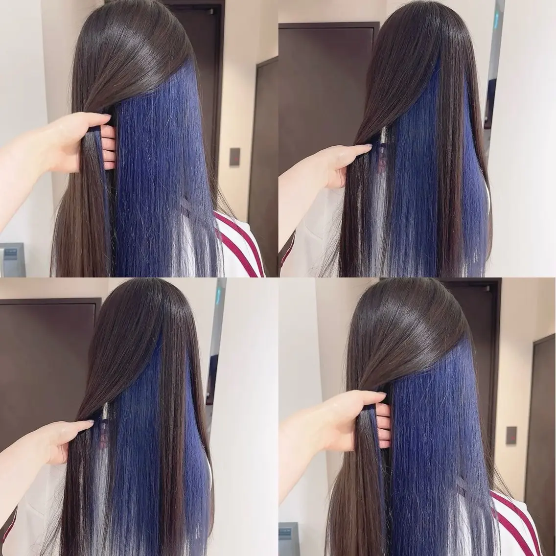 カラー ブリーチ ヘアカラー トリートメント 渋谷:インナーカラー /🍒エリカ🍒のヘアスタイル