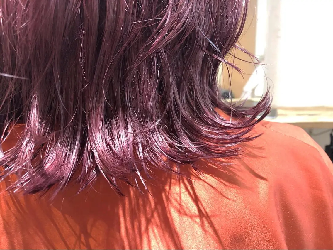 ミディアム カラー カット ヘアカラー トリートメント 坂本 裕介のヘアスタイル