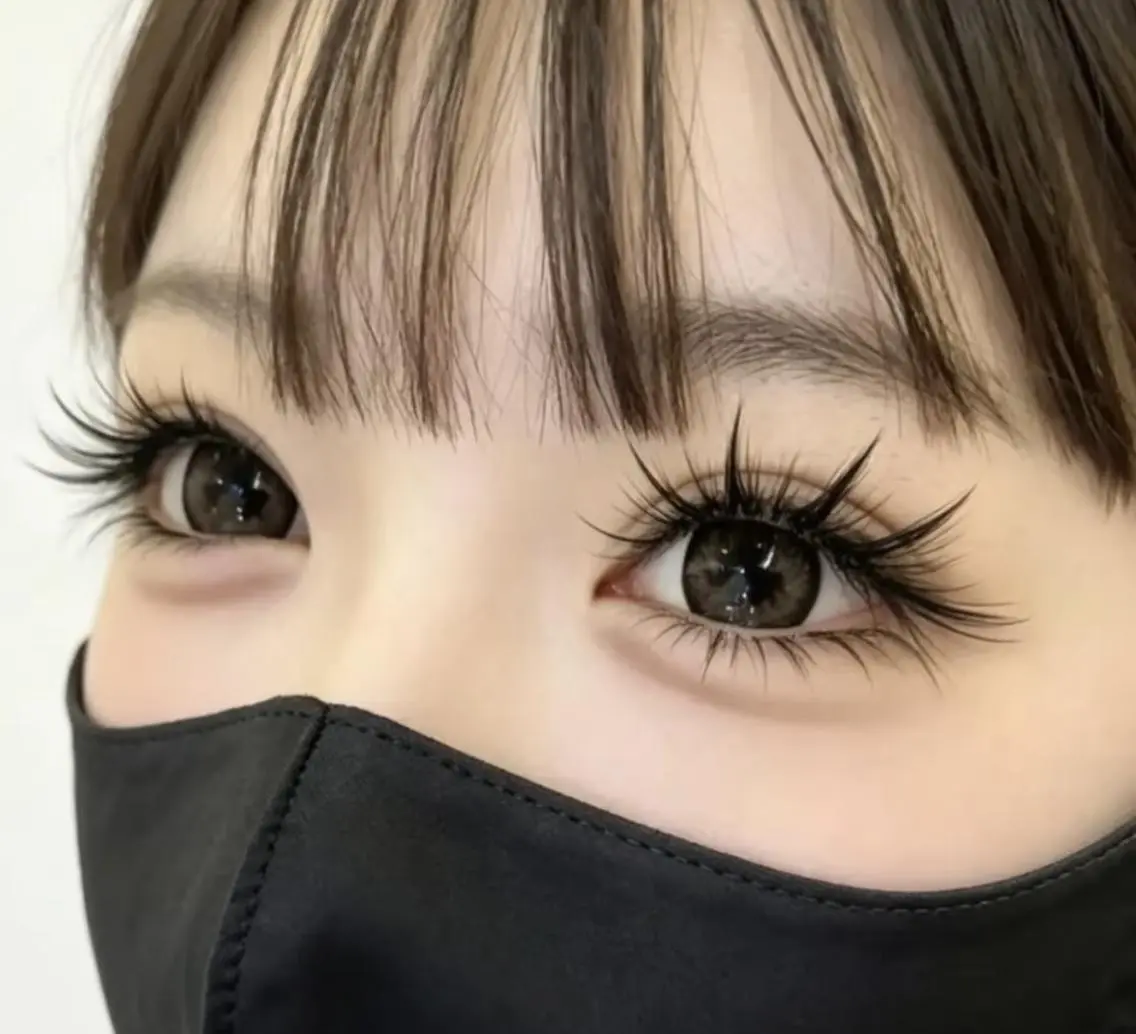 マツエク・マツパ 束感まつ毛 韓国風マツエク 下まつげエクステ ワンホンマツエク Yui🐳eyela sh💎ワンホン漫画のマツエク・マツパデザイン
