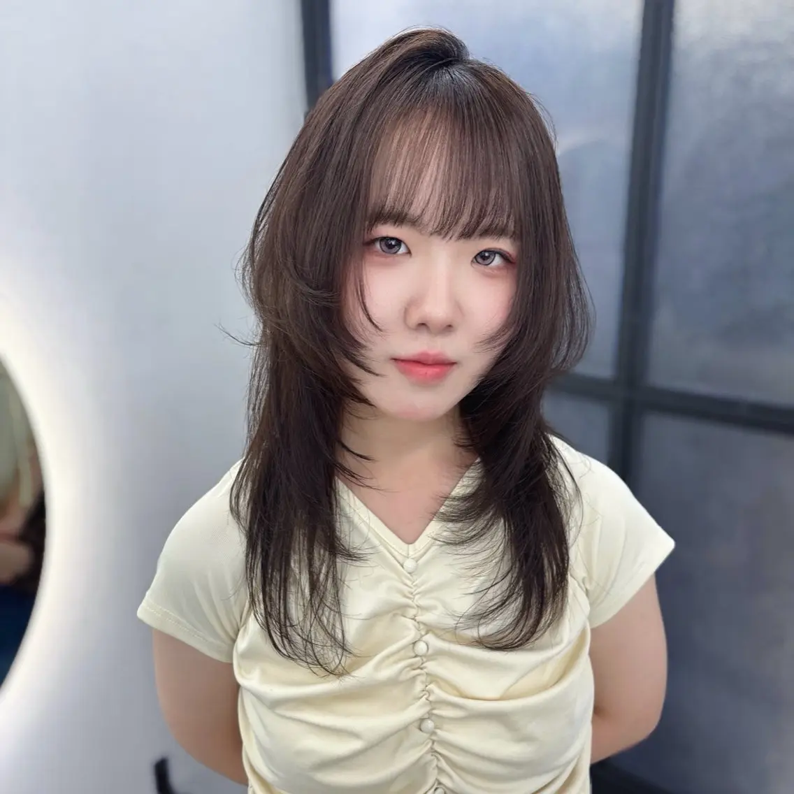 『ご新規様限定‼️』暖色系ブリーチなしダブルカラーの写真