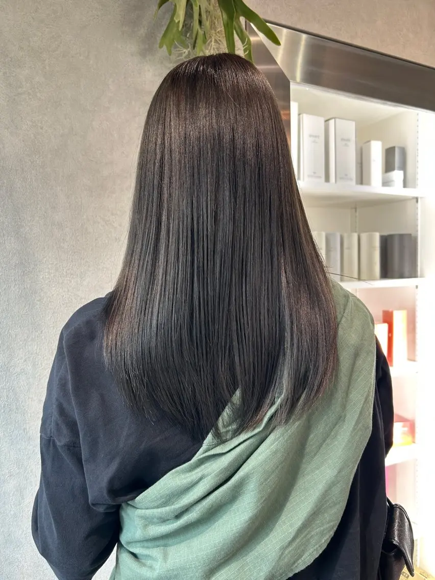 カラー ヘアカラー sae 👒 cresのヘアスタイル