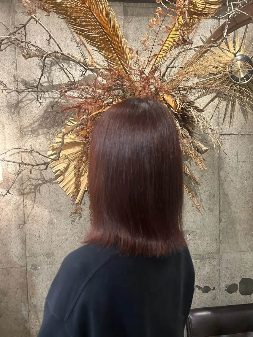 ミディアム カラー 🪞鷹野 優芽/カラ ーモデル募集中🪞のヘアスタイル