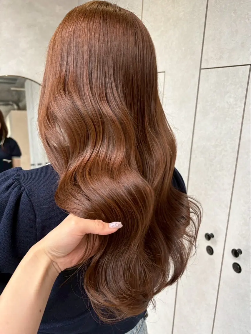 ロング カラー Riru💜 カラーモデル募集中のヘアスタイル