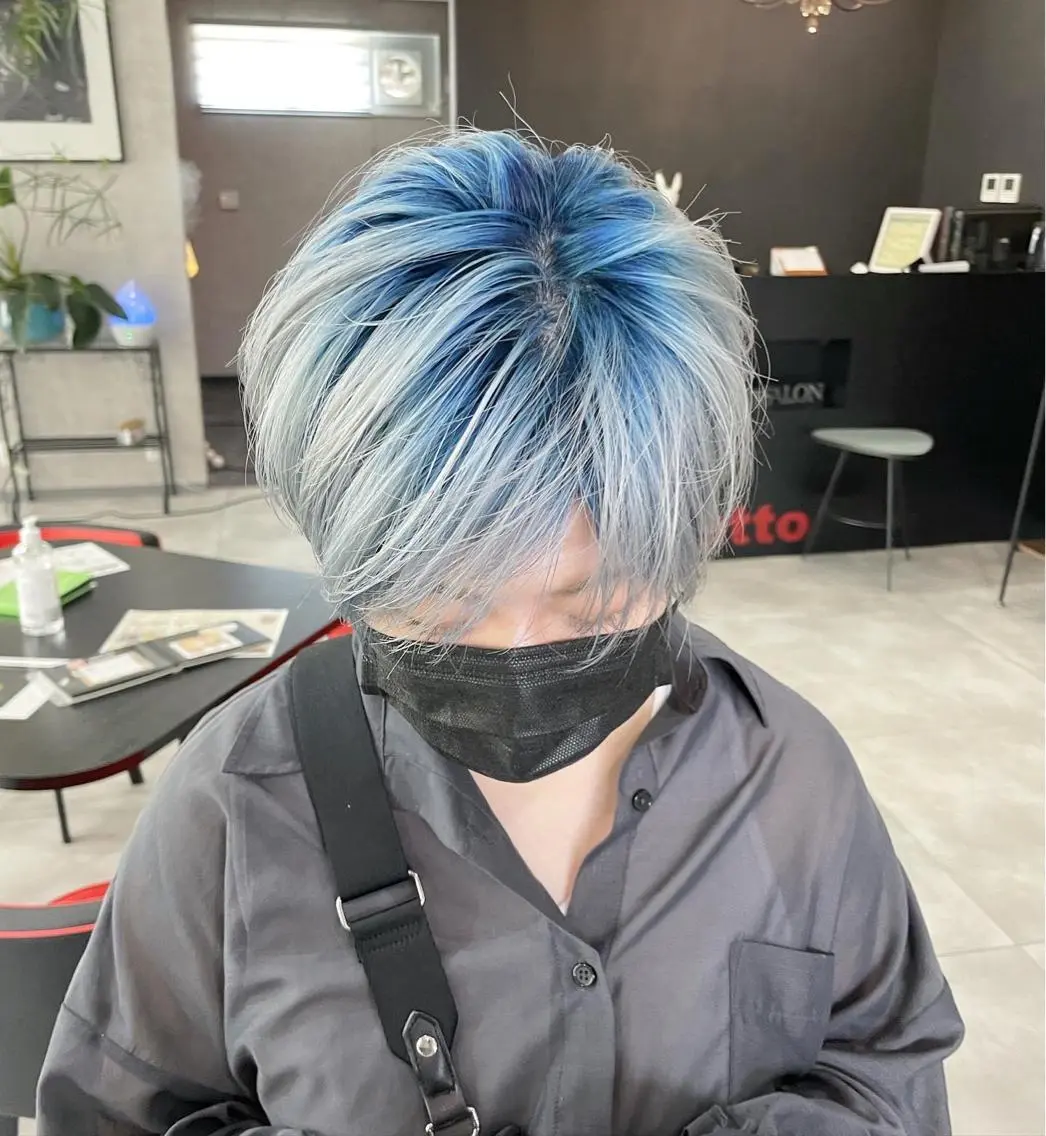 ショート ヘアカラー トリートメント 佐藤 香太のヘアスタイル
