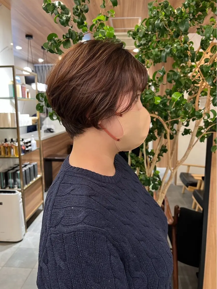 ショート カラー 穂乃香 BEAUTRIUMのヘアスタイル