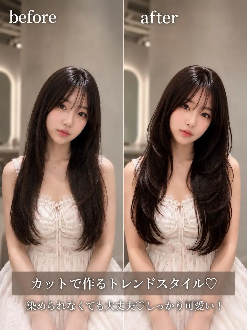 セミロング トリートメント ヘアセット Kawahara WATARUのヘアスタイル