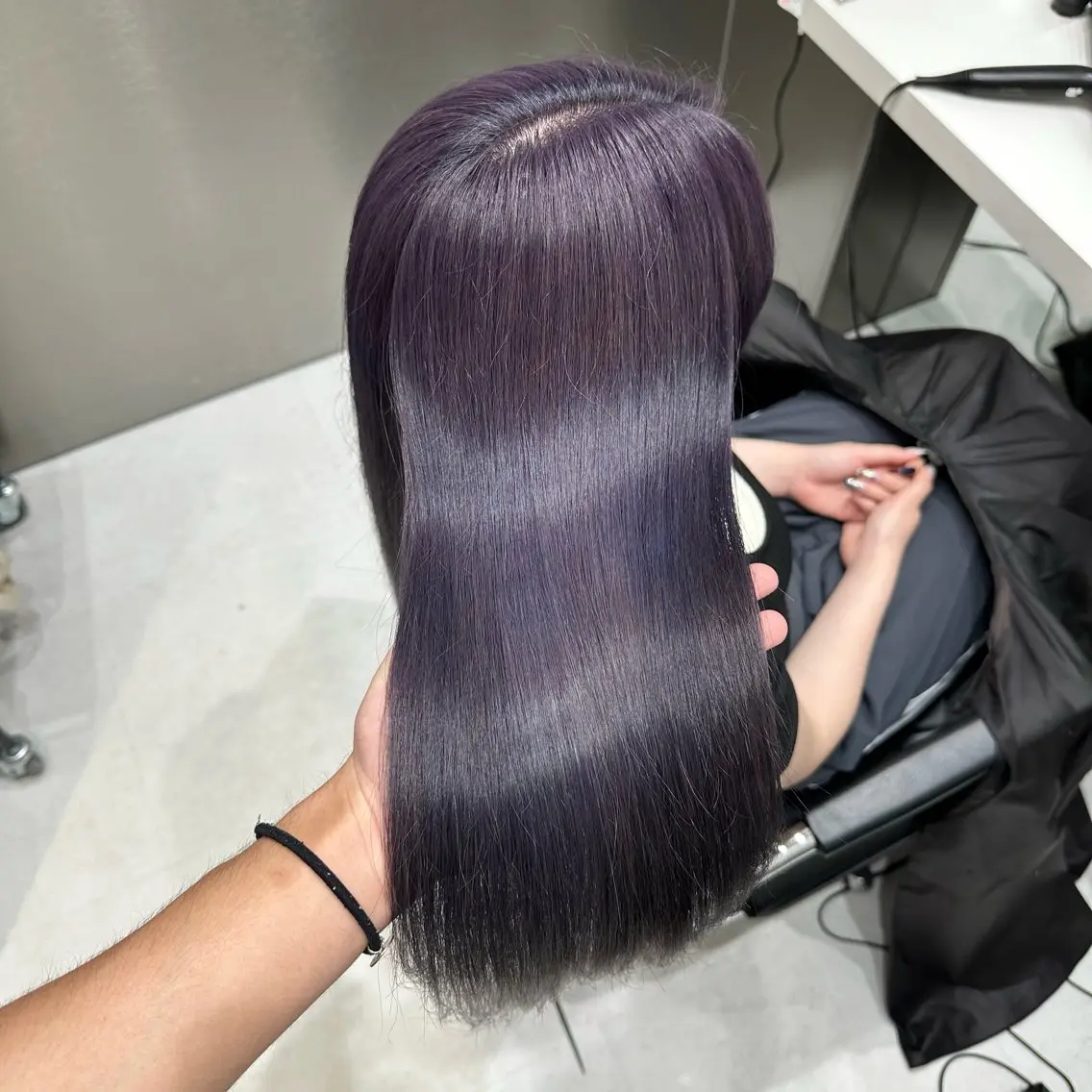 ロング カラー ヘアカラー 💫艶ハイトーン×髪 質改善💫リュウトのヘアスタイル