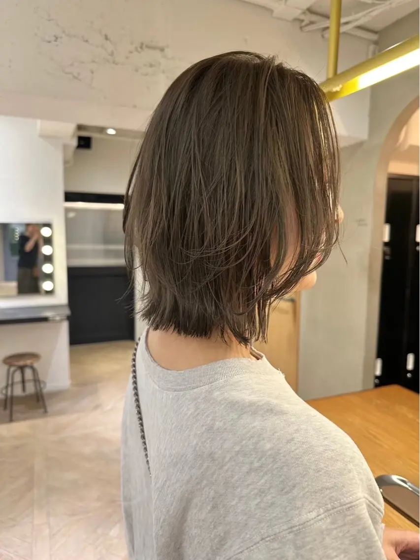 ミディアム カラー ダブル透明感カラー/ ロングカット/Rioのヘアスタイル
