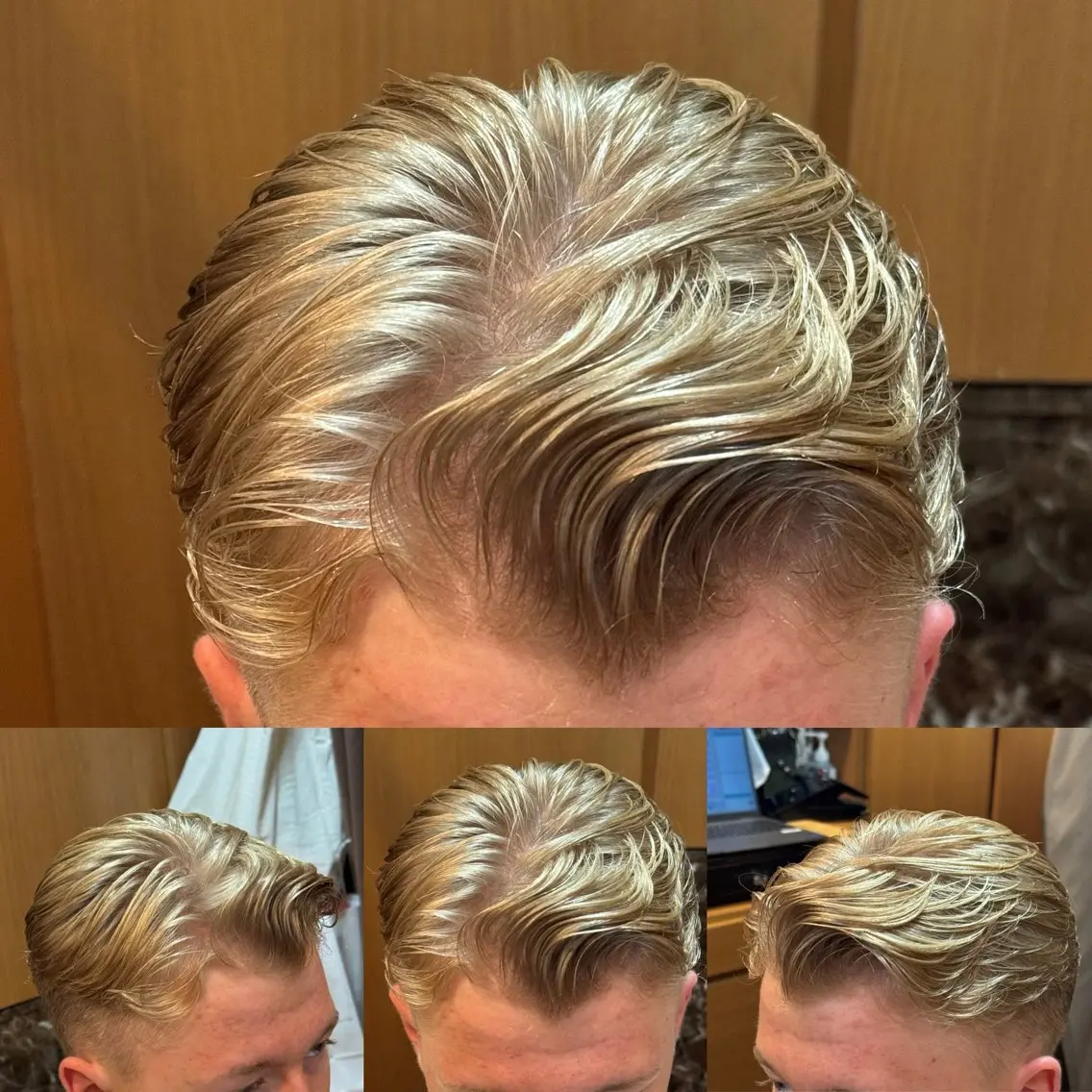 ミディアム 阿賀 佑季のヘアスタイル