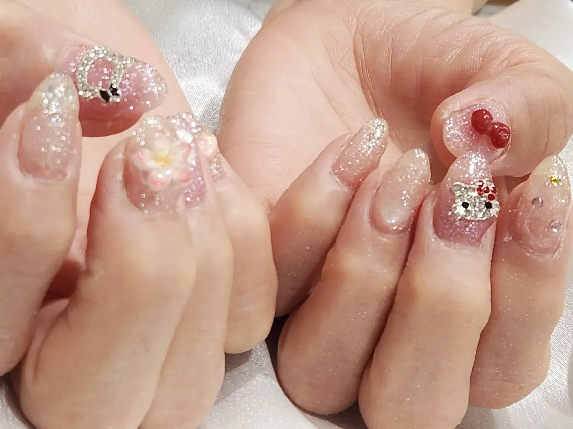 ネイル フラッシュネイル ハンドネイル 矢野 美希のネイルデザイン