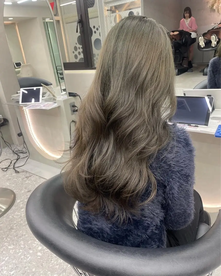 olivecolor♡透明感たっぷり🤍艶髪トリートメント付き🧴の写真