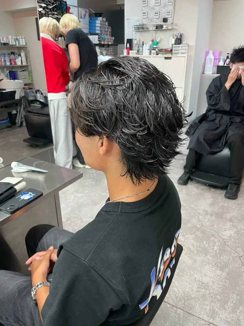 パーマ メンズ カット パーマ 町田エリアＮｏ．１/ パーマ特化/太田京希のヘアスタイル