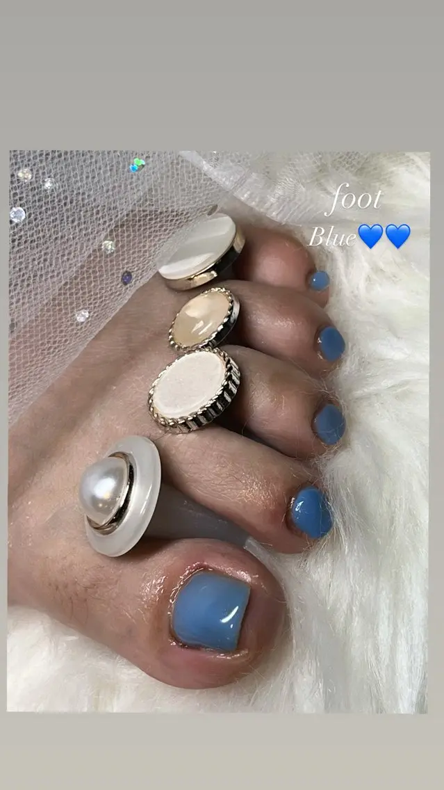 ネイル フットネイル Miyakawa Ririkoのネイルデザイン