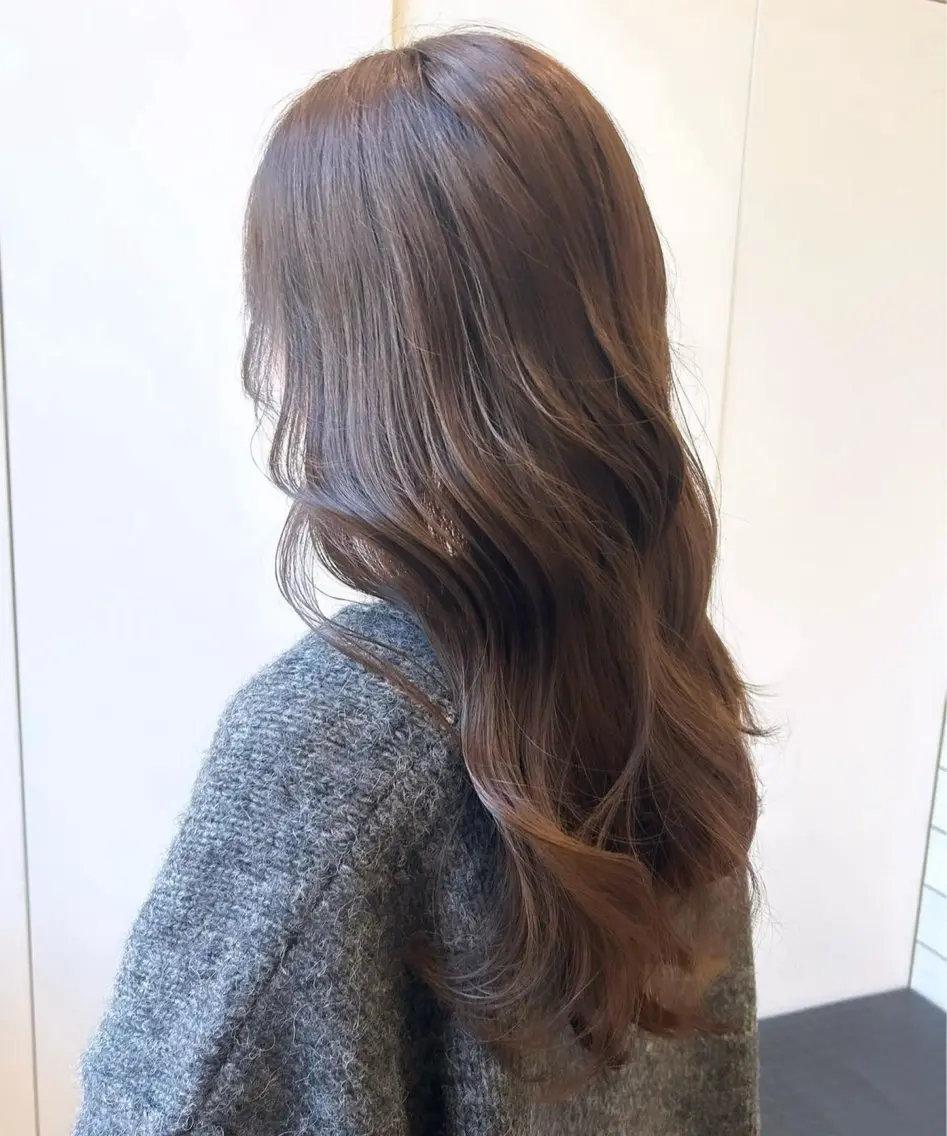 ロング カラー カット ヘアカラー トリートメント sunny side 大名　りょう👸🏼のヘアスタイル
