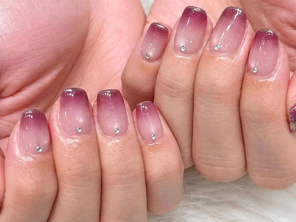 ネイル ミラーネイル ハンドネイル Kanai Harukaのネイルデザイン
