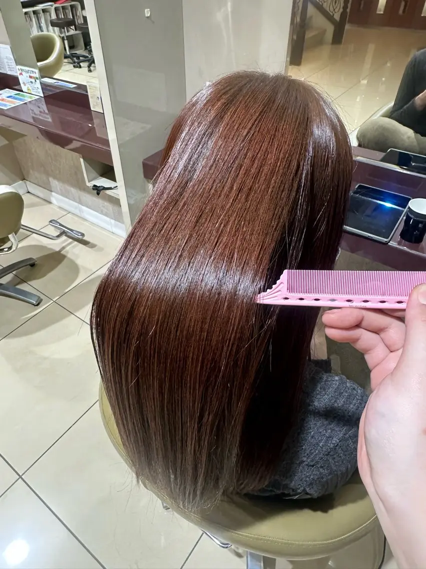 🎀🌸艶髪似合わせワンカラー🩷🩵の写真
