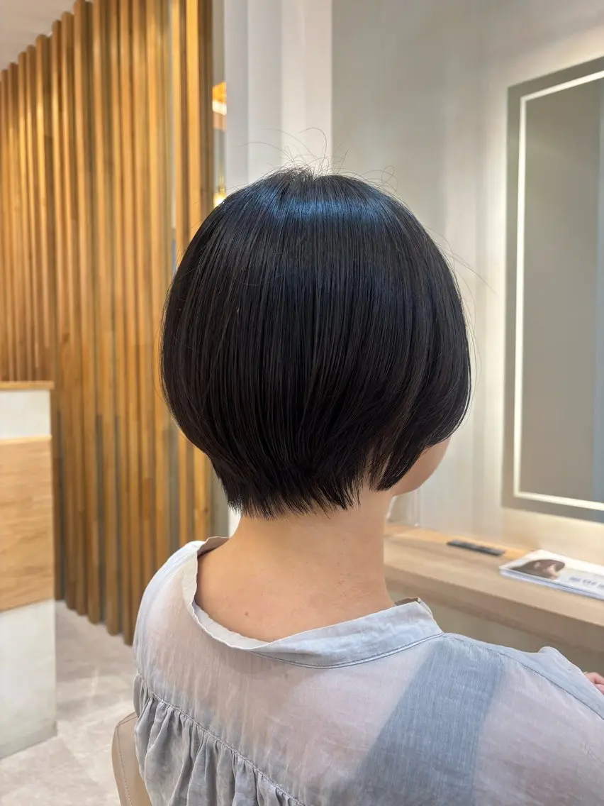 ショート 目黒・不動前 カットモデル/モモカのヘアスタイル
