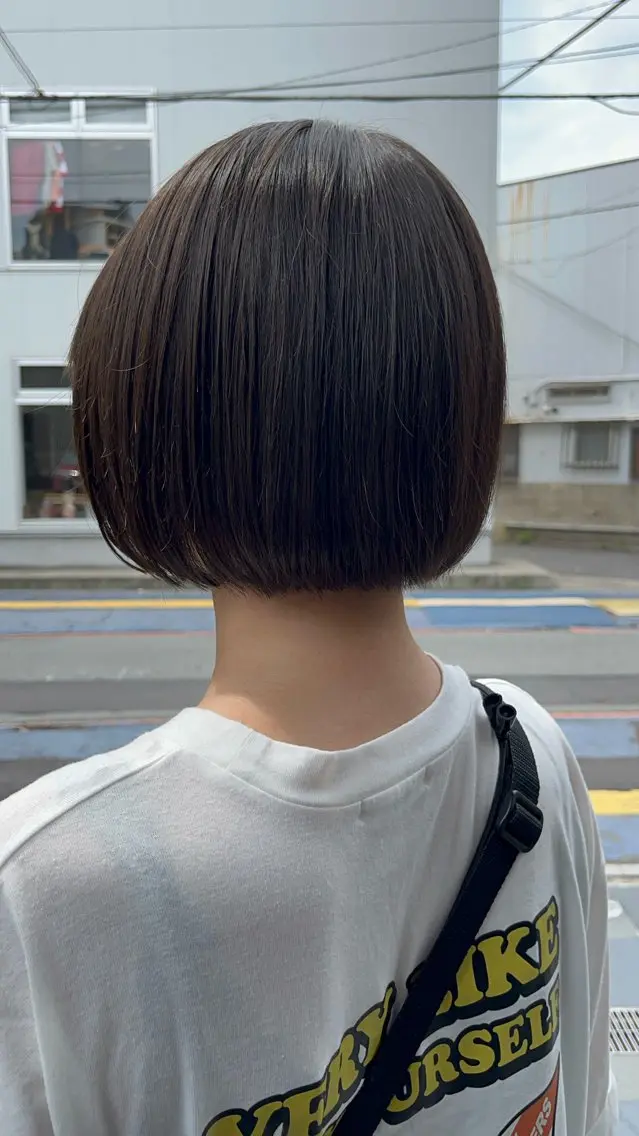 ショート カット トリートメント 西形 梨瑚のヘアスタイル