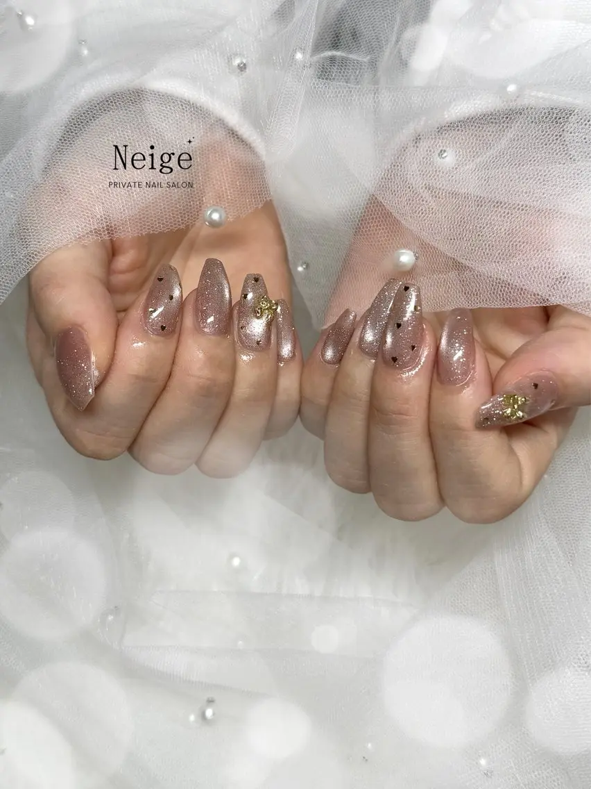 ネイル ハンドネイル Neige‪𓂃ai ＊梅津 / 松尾のネイルデザイン