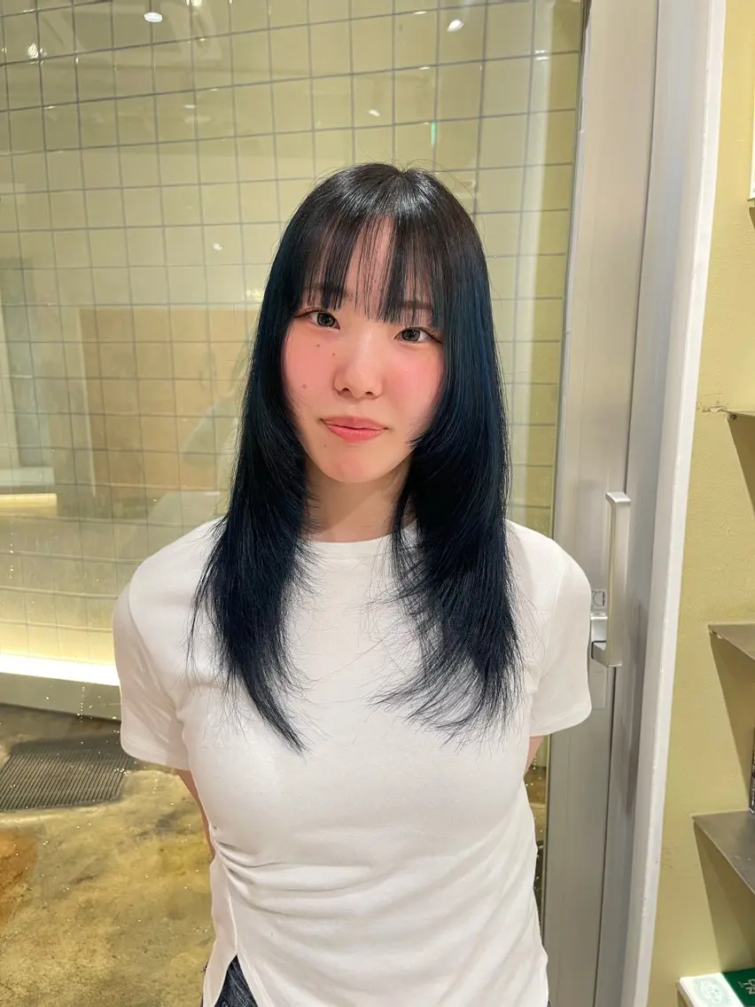 ロング カラー ハイトーンカラー otowa🎀ིྀのヘアスタイル