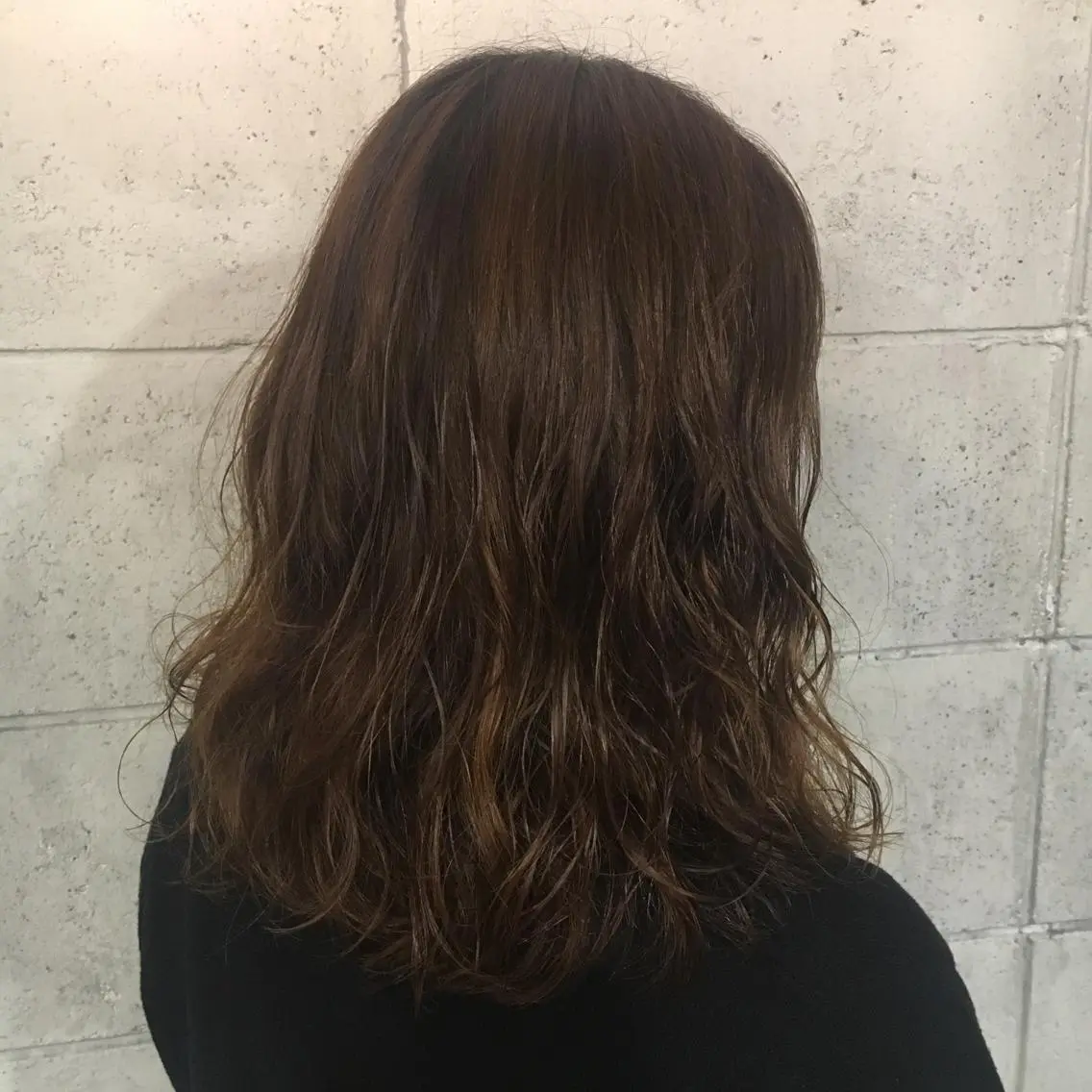 ミディアム パーマ ミディアムパーマ パーマ hair salon Zöld.のヘアスタイル