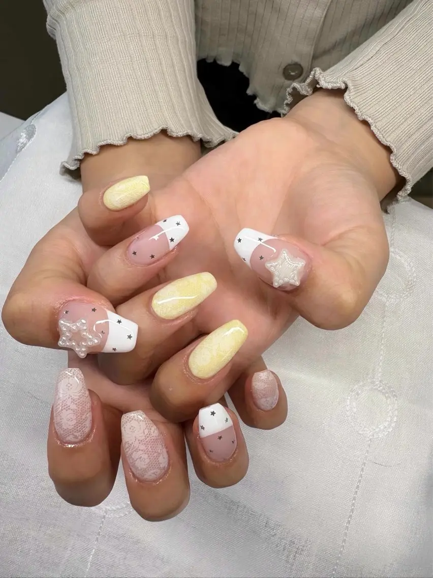 ネイル ハンドネイル Trang nail自宅サロンのネイルデザイン