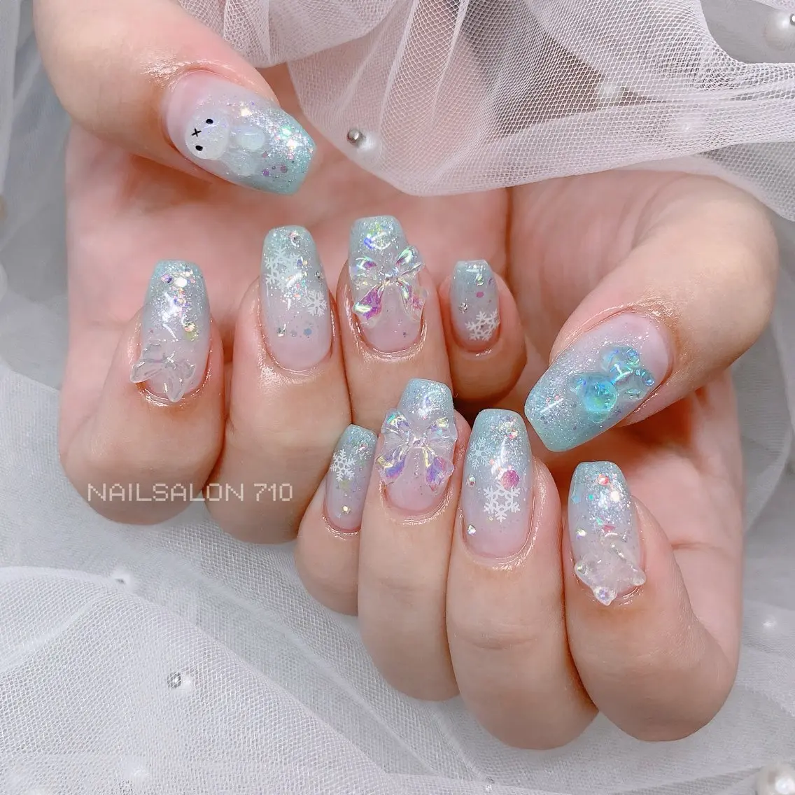 ネイル ハンドネイル フットネイル ナナイチゼロ I.Naoのネイルデザイン
