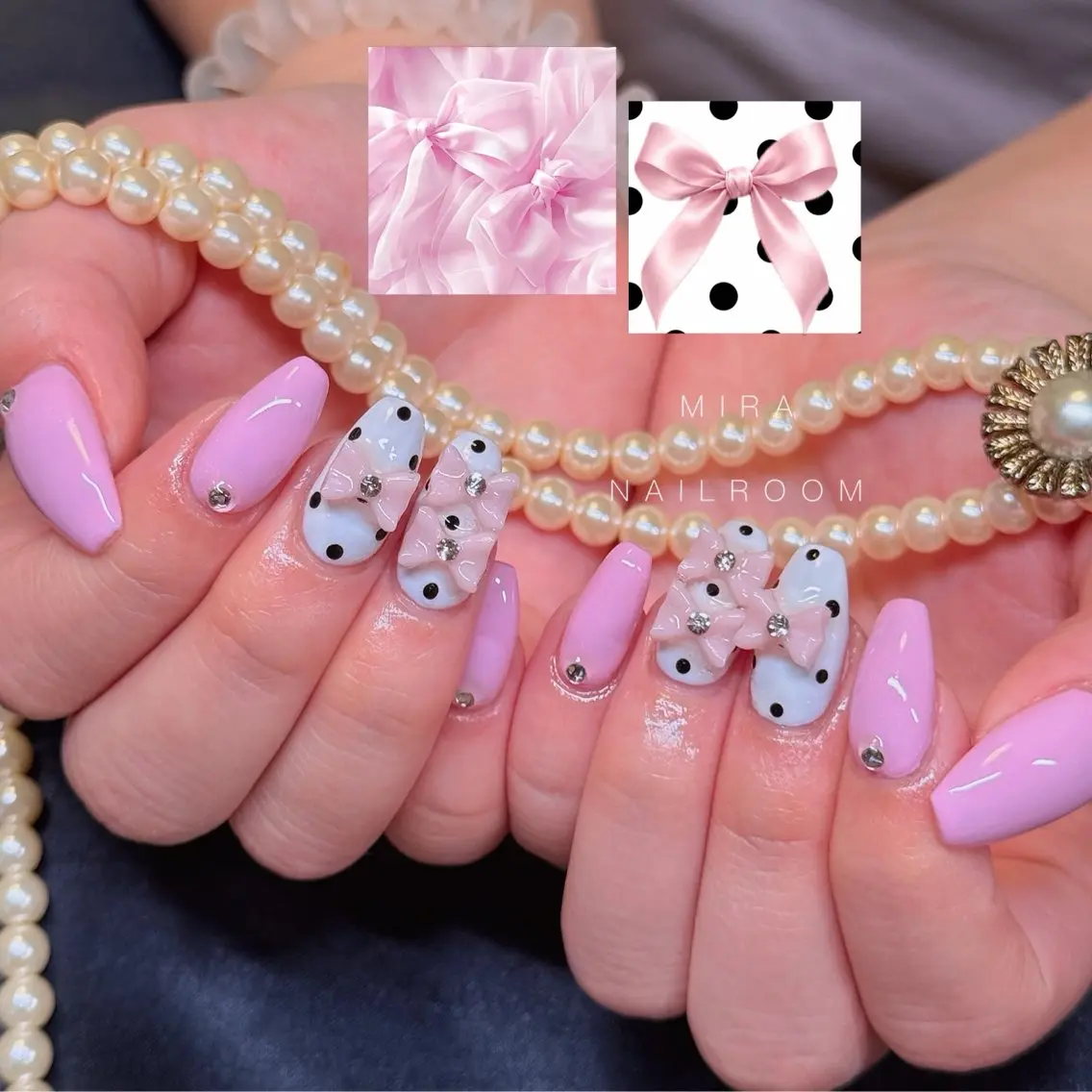 ネイル 持ち込み MIRA NAILROOMのネイルデザイン