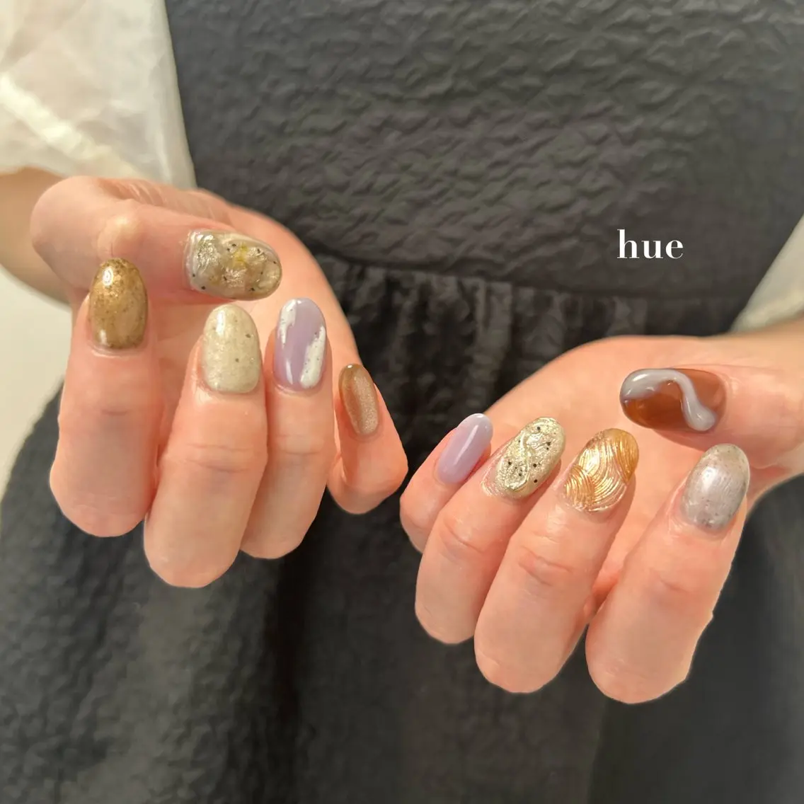 ネイル ハンドネイル hue nailのネイルデザイン