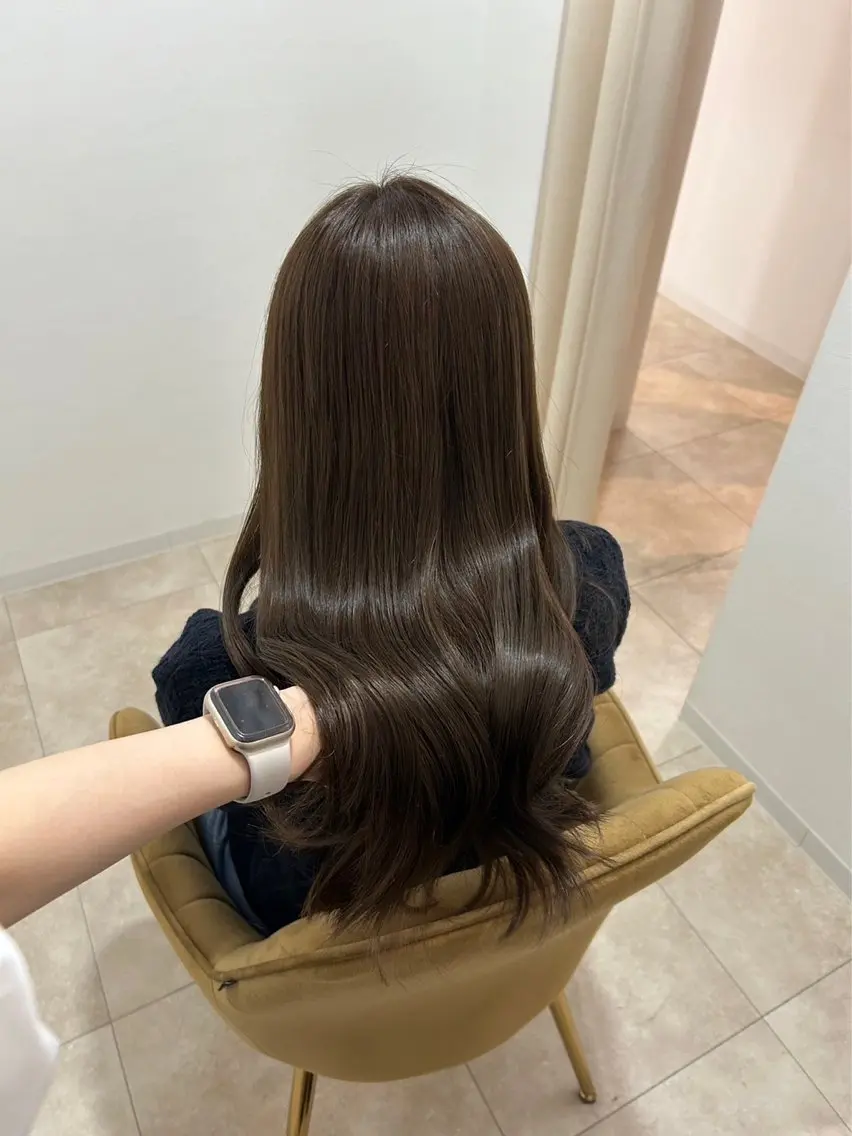 ロング カラー ブリーチ 透明感カラー ハイライトカラー ハイライト 透明感/艶カラー🌼 東梅田🌼SA-YAのヘアスタイル
