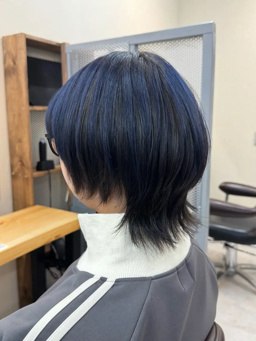 【ショート~ボブサイズ限定】 カットカラー ¥2,200 ⚠︎ブリーチなしの写真