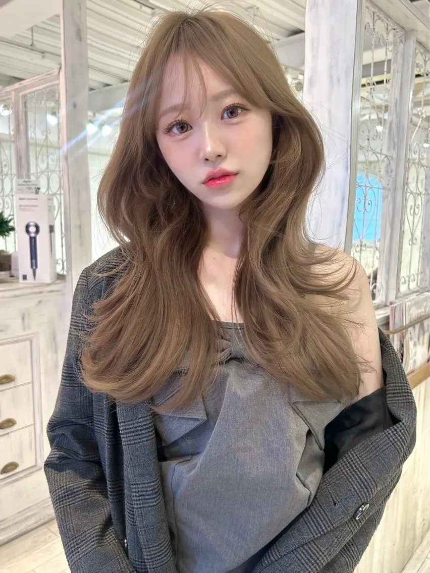 ロング ヘアカラー トリートメント カットモデル募集中 🎀美帆のヘアスタイル