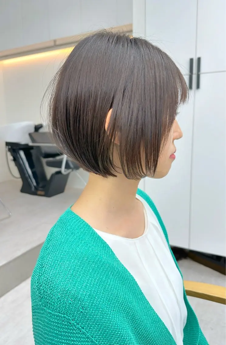 ショート カラー カット 縮毛矯正 じゅんぺい/ショート /名古屋/名駅のヘアスタイル