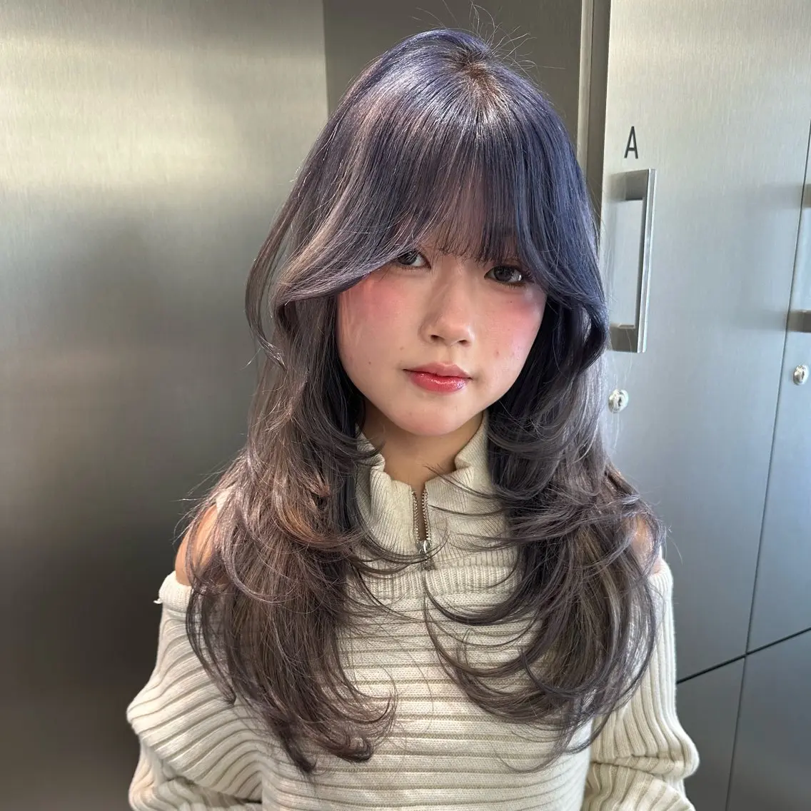 ロング カラー 🤍Suzuka🤍 ハイトーン/ブリーチのヘアスタイル