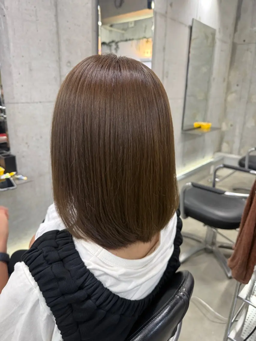 カラー ヘアカラー ゆず 新丸子/  武蔵小杉のヘアスタイル