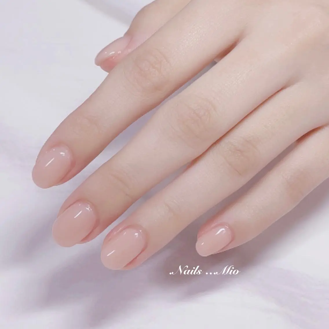 ネイル ワンカラーネイル .Nails Mio 赤羽西ネイルサロンのネイルデザイン