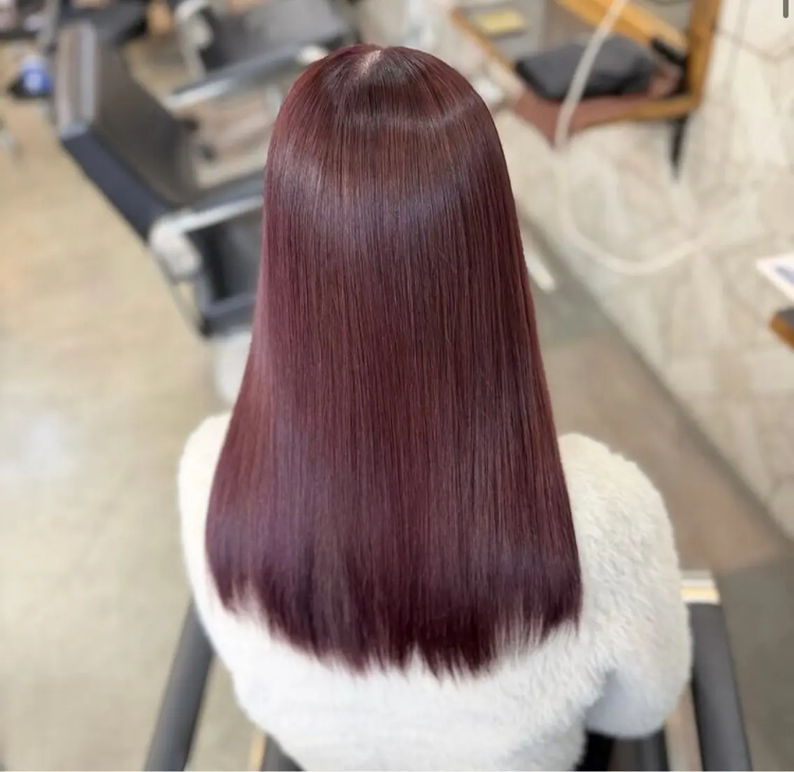 カラー 古川 千歳のヘアスタイル