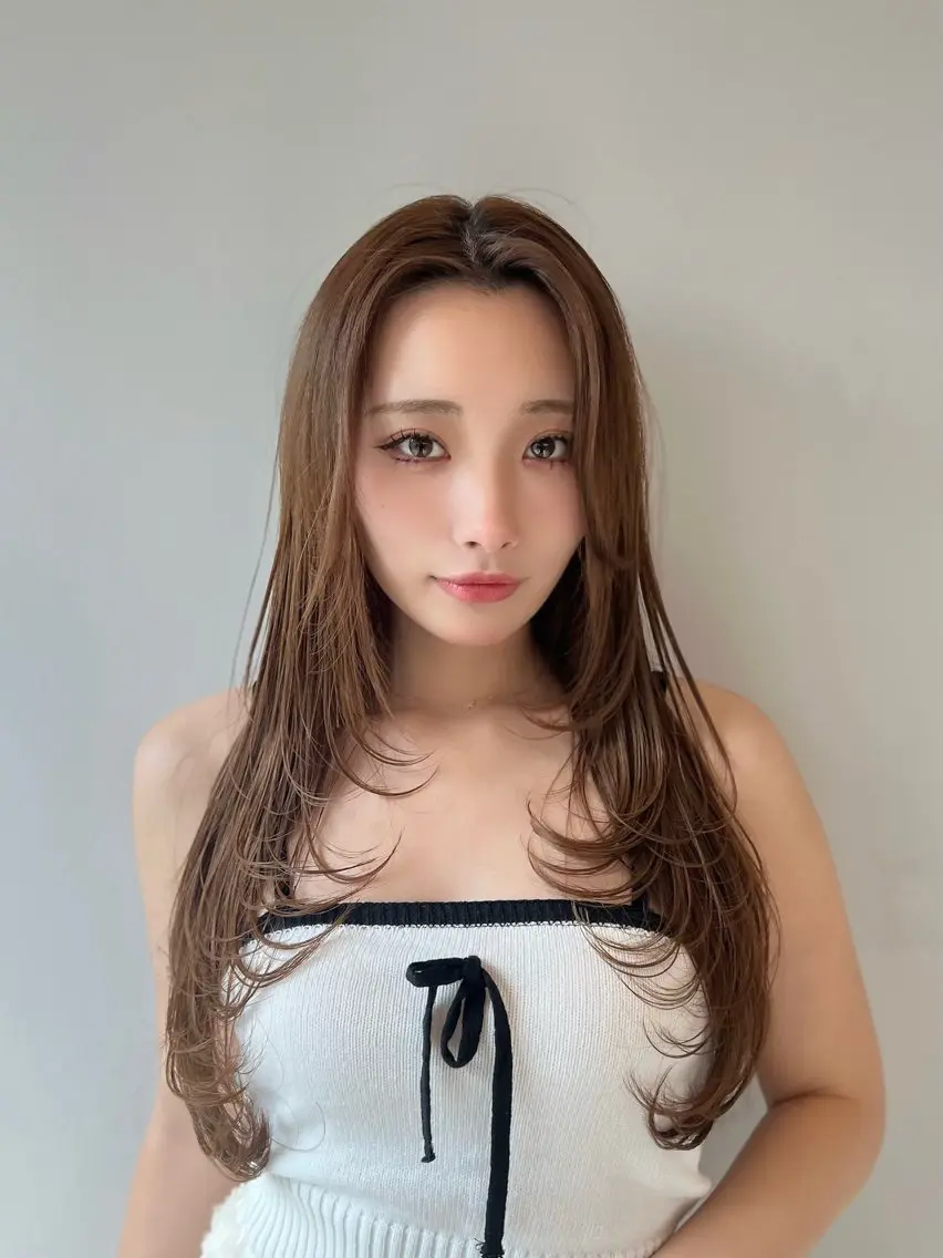 ロング 韓国風ヘア レイヤーカット カット トリートメント レイヤー/髪質改善 DAISUKEのヘアスタイル