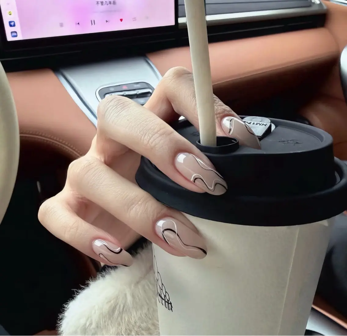 ネイル アートネイル オーロラネイル チークネイル フレンチネイル ガラスフレンチ ハンドネイル 🎀🎀YooLi Nail Salonのネイルデザイン